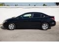Crystal Black Pearl - Civic LX Sedan Photo No. 10