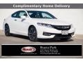White Orchid Pearl 2017 Honda Accord EX-L V6 Coupe