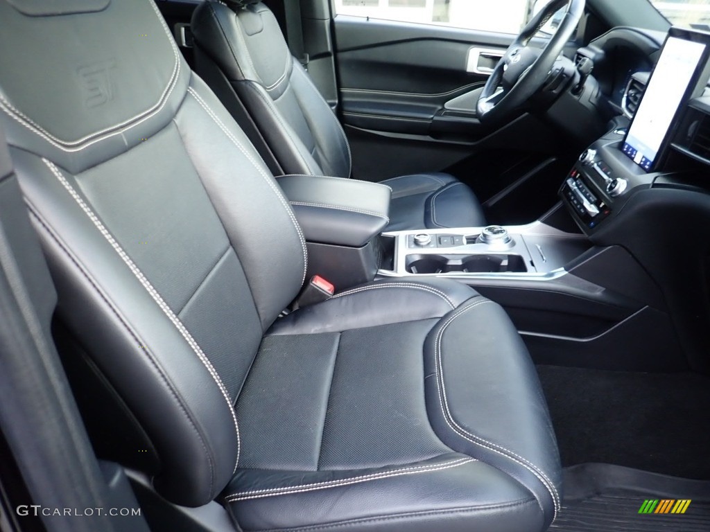 2020 Explorer ST 4WD - Agate Black Metallic / Ebony photo #11