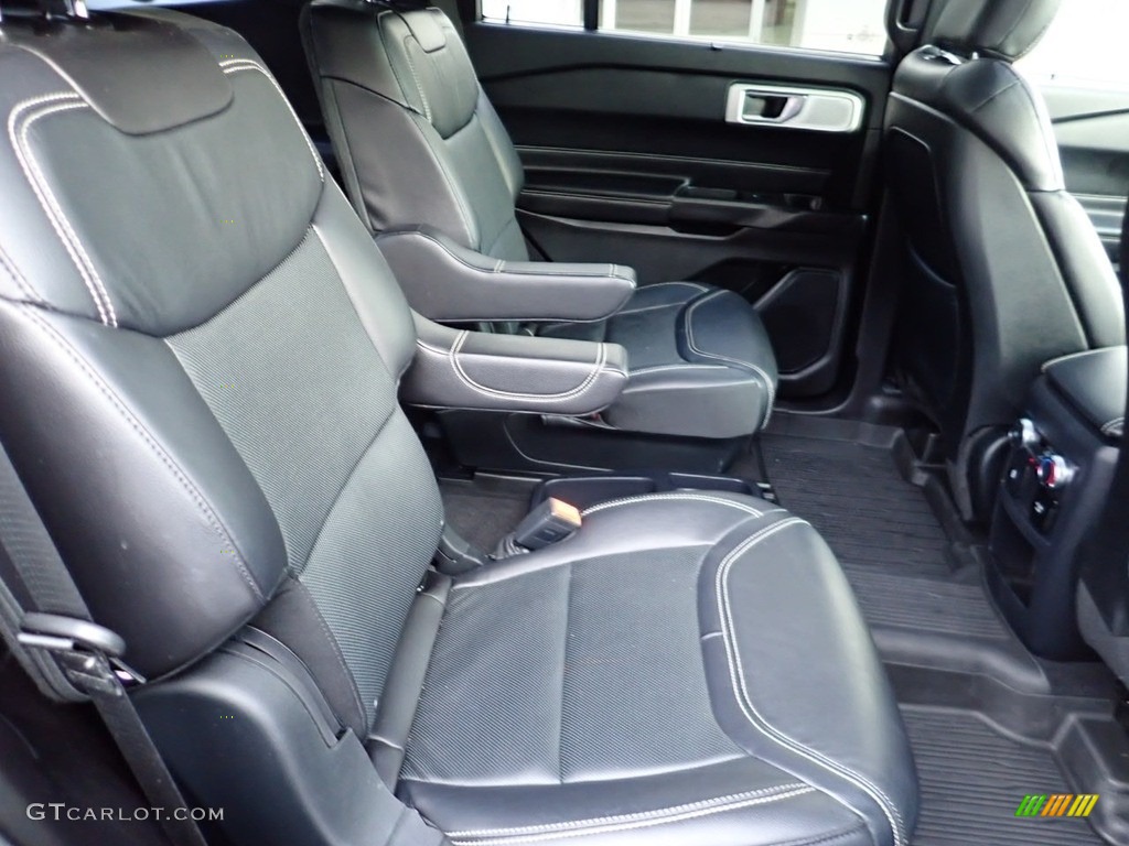2020 Explorer ST 4WD - Agate Black Metallic / Ebony photo #14