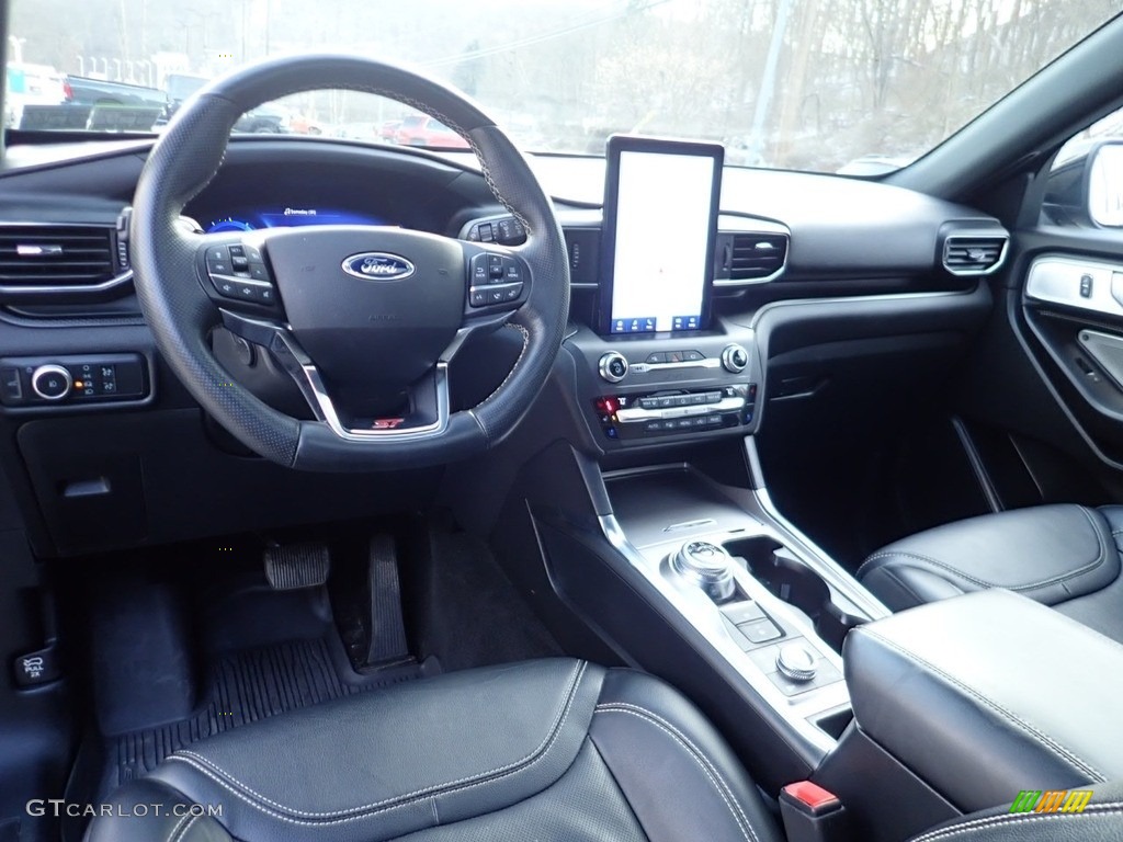 2020 Explorer ST 4WD - Agate Black Metallic / Ebony photo #18