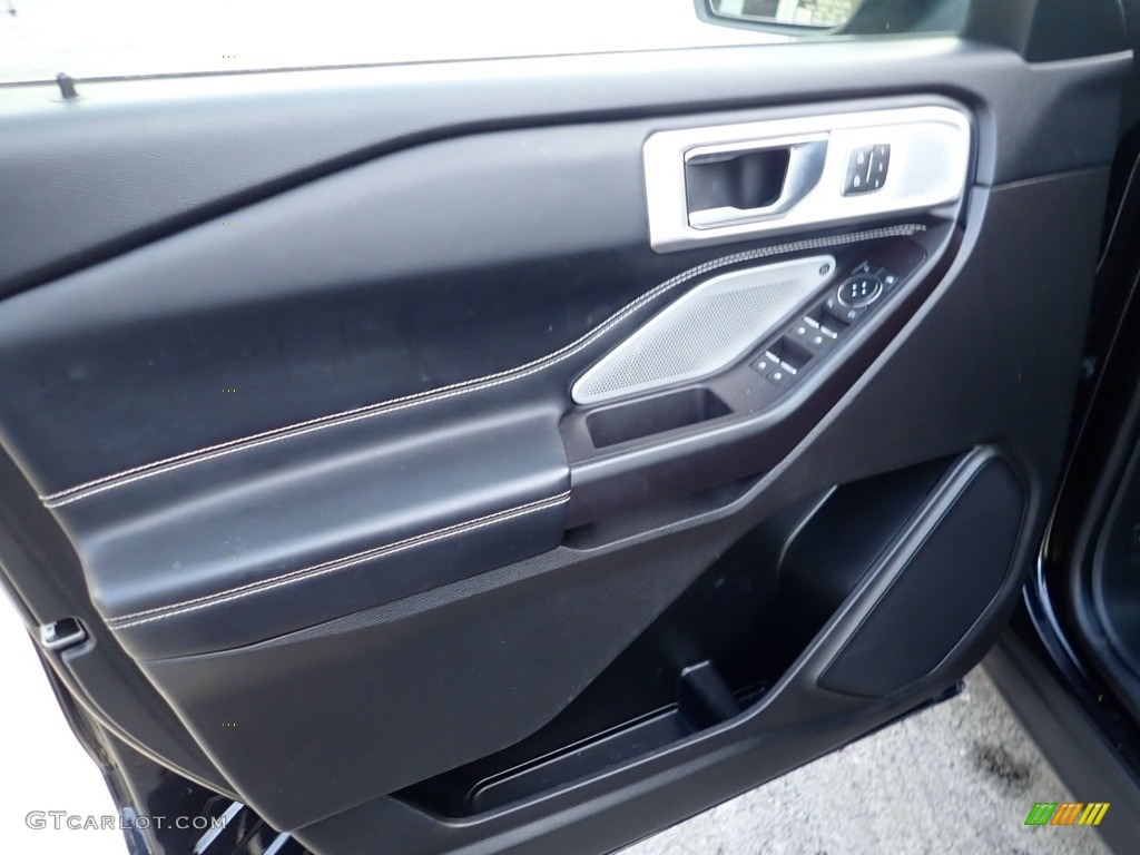 2020 Explorer ST 4WD - Agate Black Metallic / Ebony photo #19