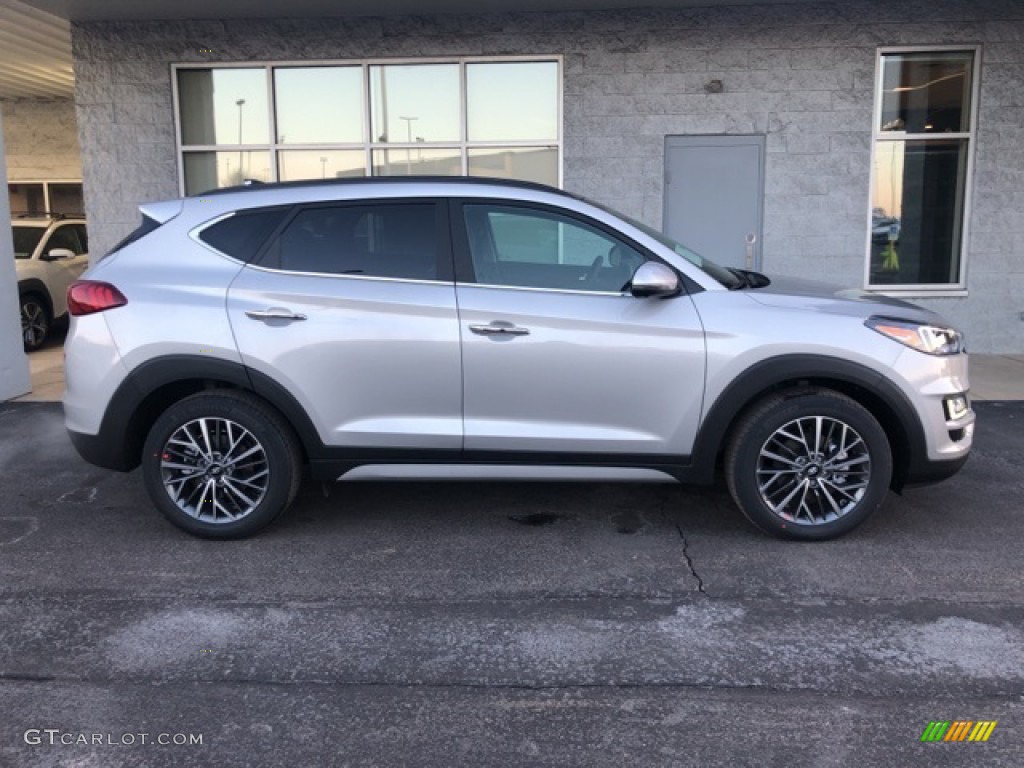Stellar Silver 2021 Hyundai Tucson Ulitimate AWD Exterior Photo #140890855