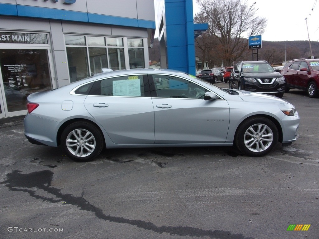2018 Malibu LT - Arctic Blue Metallic / Jet Black photo #2