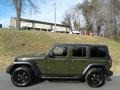 2021 Sarge Green Jeep Wrangler Unlimited Sport Altitude 4x4  photo #1