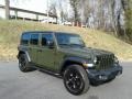 2021 Sarge Green Jeep Wrangler Unlimited Sport Altitude 4x4  photo #4