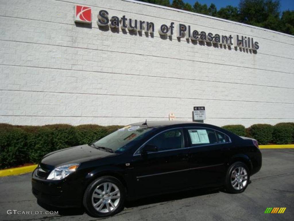 2007 Aura XE - Black Onyx / Gray photo #1