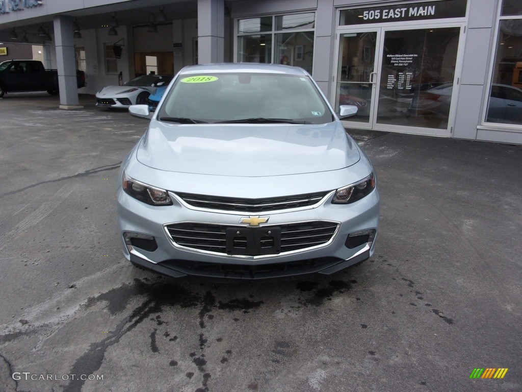 2018 Malibu LT - Arctic Blue Metallic / Jet Black photo #7