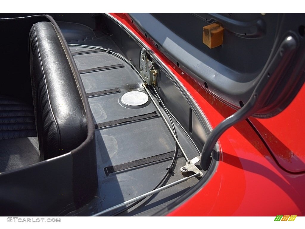 1989 SL Class 560 SL Roadster - Signal Red / Black photo #20