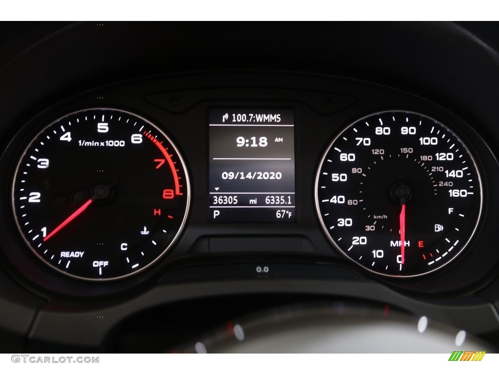 2016 A3 2.0 Premium quattro - Brilliant Red / Black photo #8