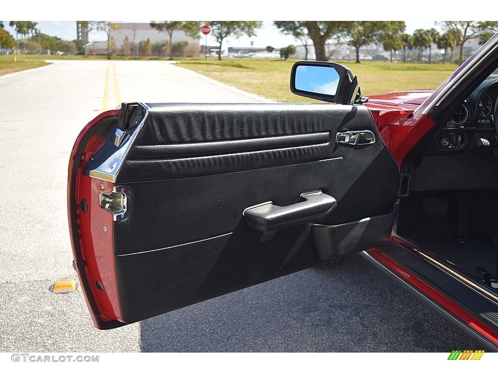 1989 Mercedes-Benz SL Class 560 SL Roadster Black Door Panel Photo #140892223