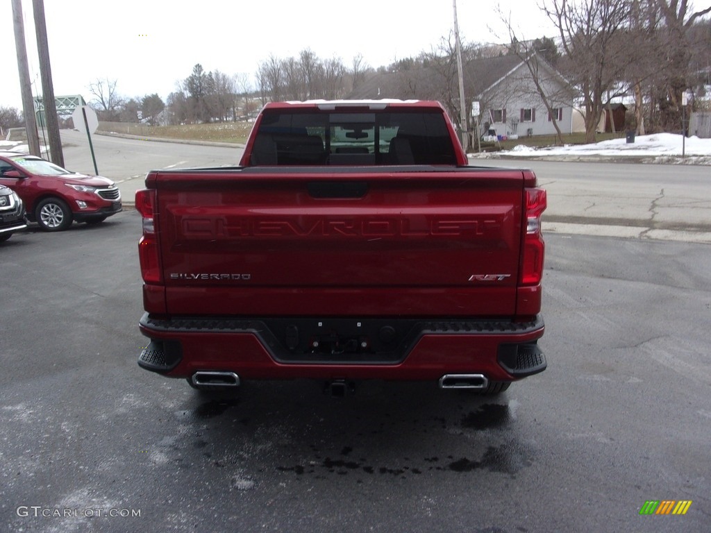 2021 Silverado 1500 RST Crew Cab 4x4 - Cherry Red Tintcoat / Jet Black photo #6