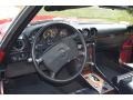 1989 Mercedes-Benz SL Class Black Interior Dashboard Photo