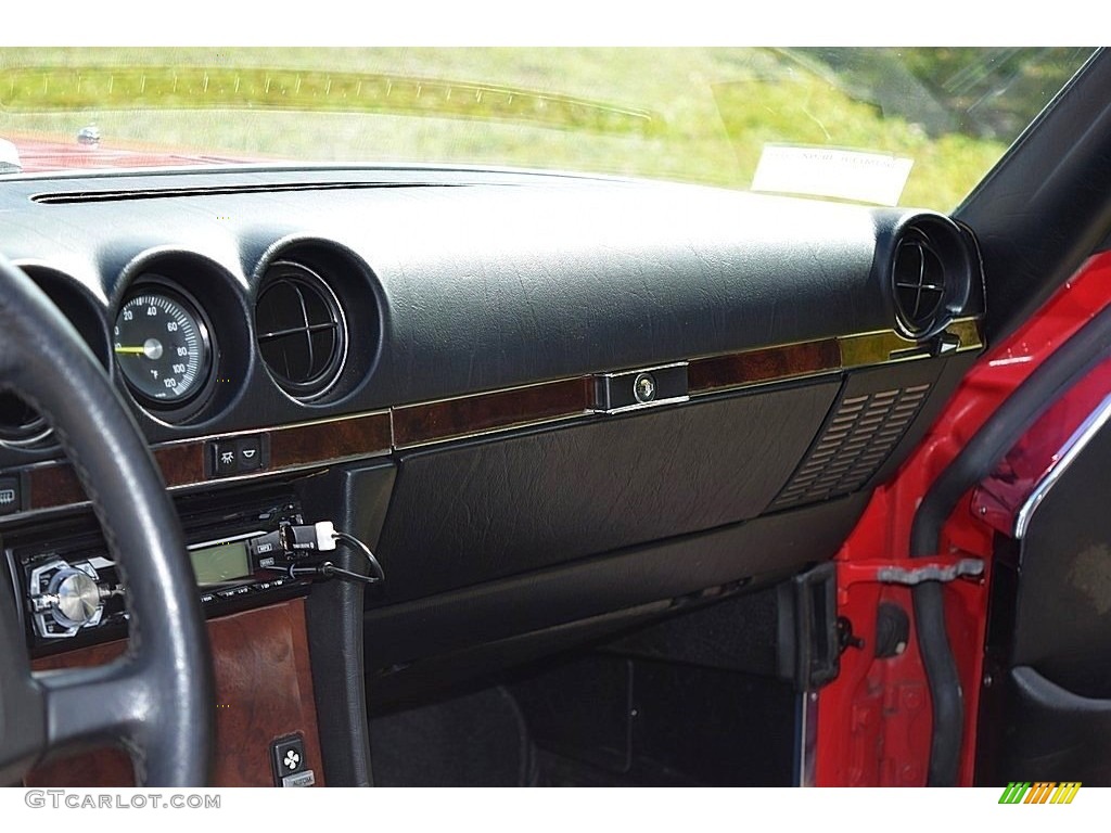 1989 SL Class 560 SL Roadster - Signal Red / Black photo #41