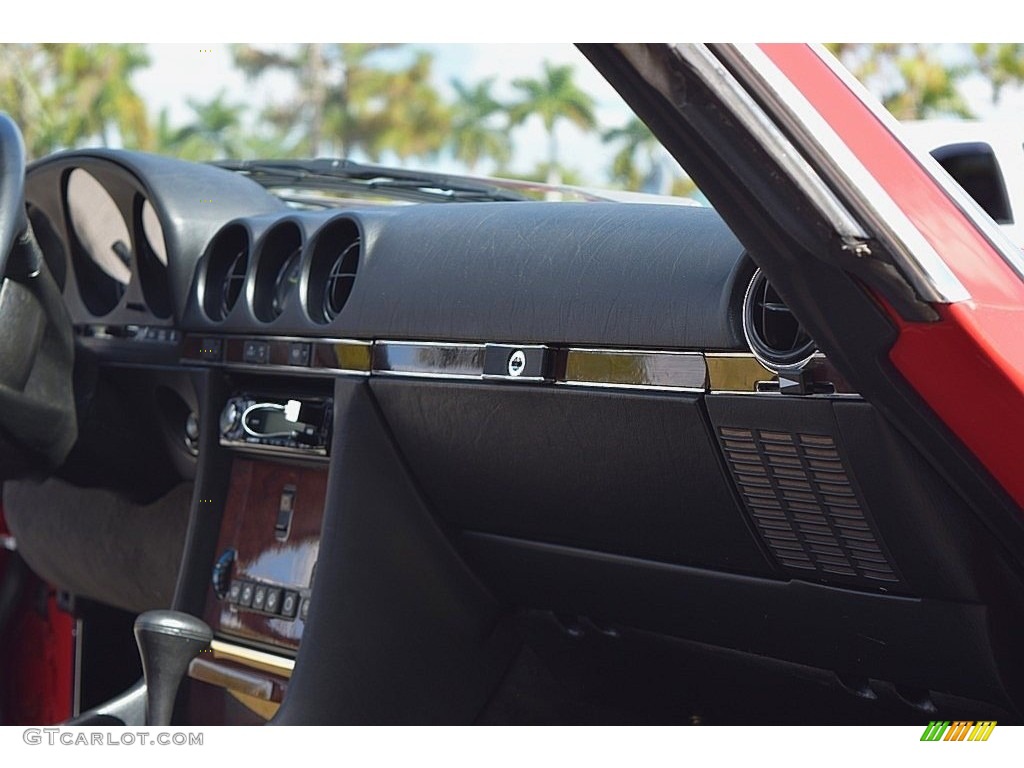 1989 SL Class 560 SL Roadster - Signal Red / Black photo #52