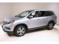 2018 Lunar Silver Metallic Honda Pilot EX-L AWD  photo #3