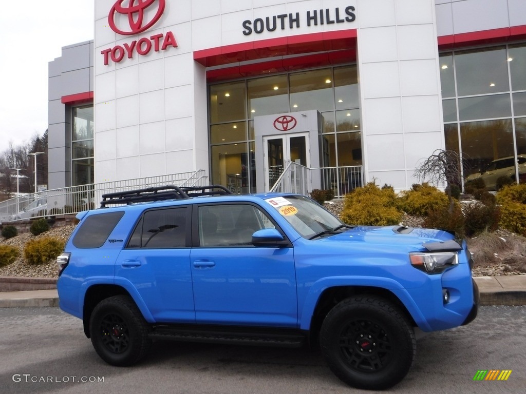 2019 4Runner TRD Pro 4x4 - Voodoo Blue / Black photo #2