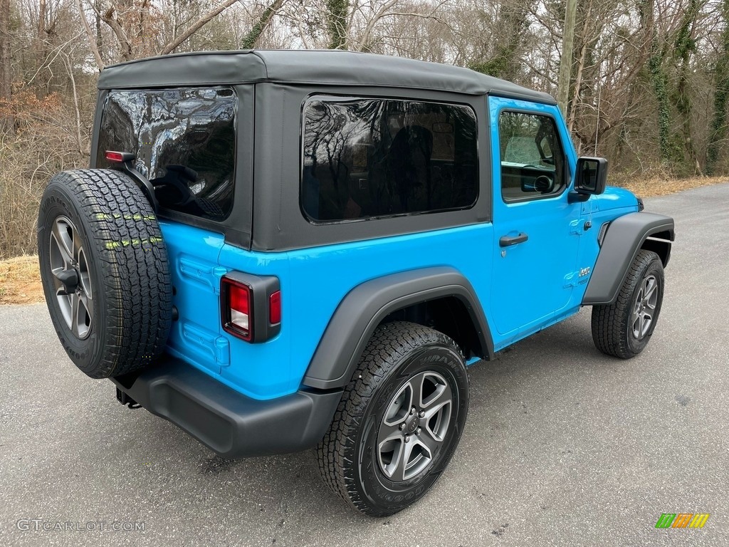 2021 Wrangler Sport 4x4 - Chief Blue / Black photo #6