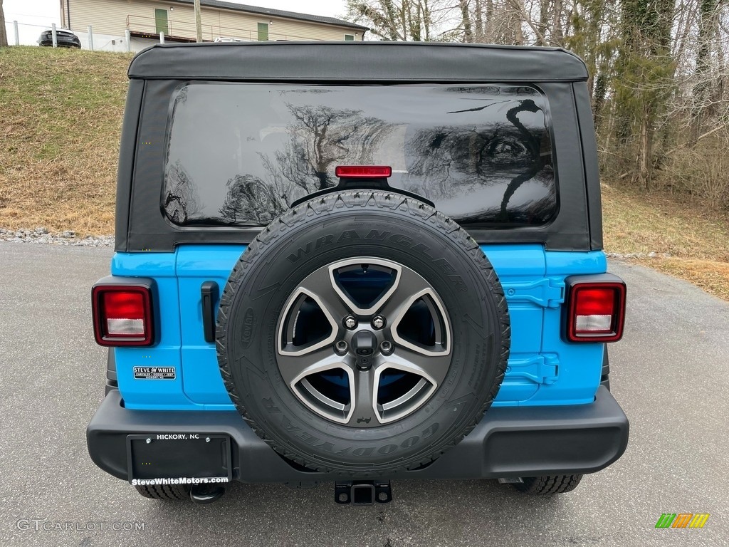 2021 Wrangler Sport 4x4 - Chief Blue / Black photo #7