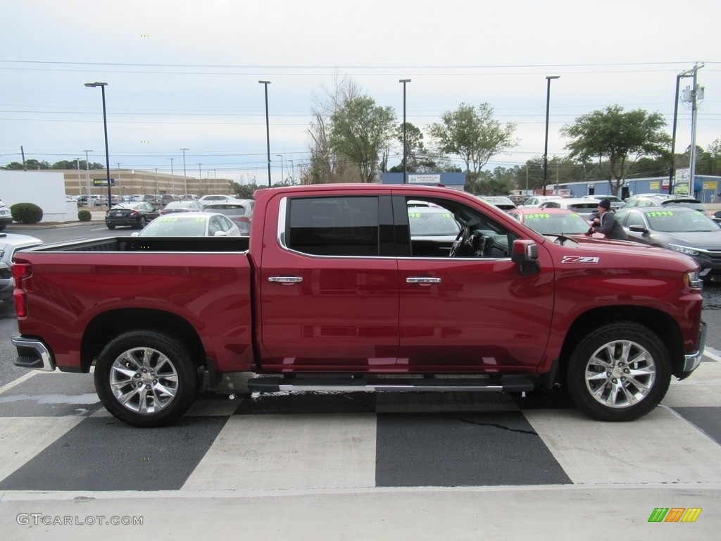 2019 Silverado 1500 LTZ Crew Cab 4WD - Cajun Red Tintcoat / Jet Black photo #3