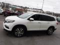 2018 White Diamond Pearl Honda Pilot Elite AWD  photo #7