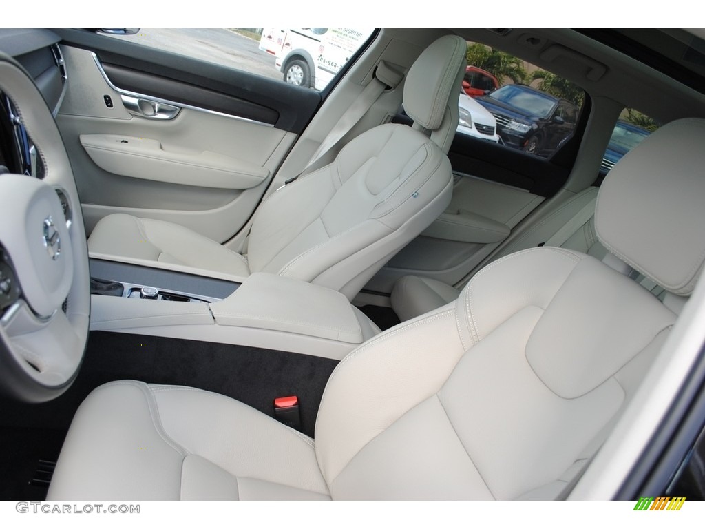 Blonde Interior 2017 Volvo V90 Cross Country T6 AWD Photo #140897308