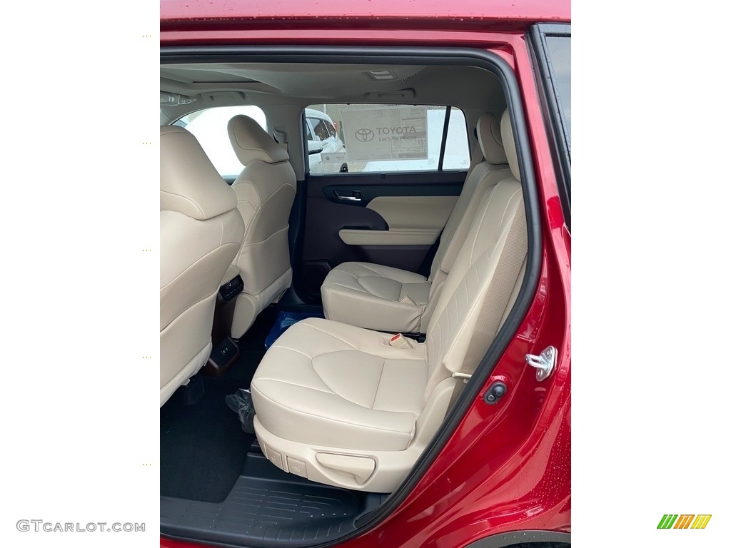 2021 Highlander XLE AWD - Ruby Flare Pearl / Harvest Beige photo #3