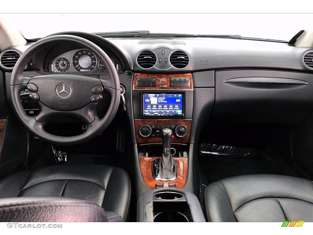 2009 CLK 350 Cabriolet - Black / Black photo #15