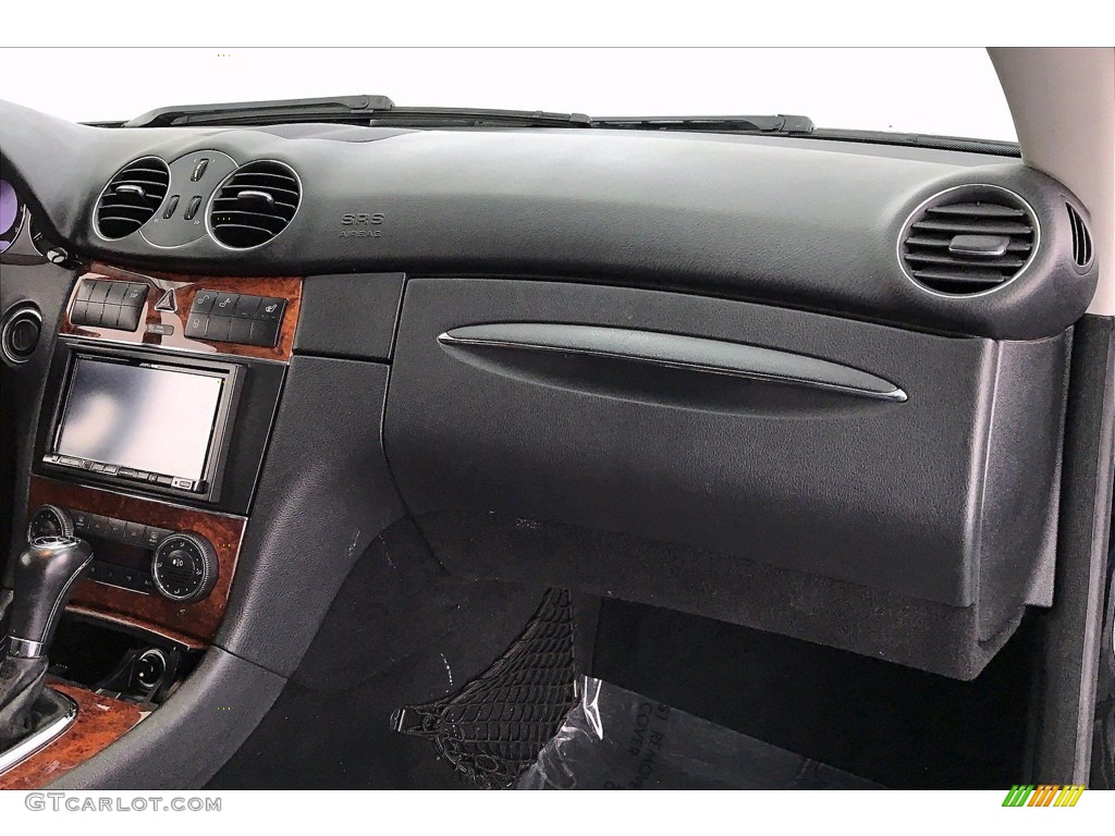 2009 CLK 350 Cabriolet - Black / Black photo #16