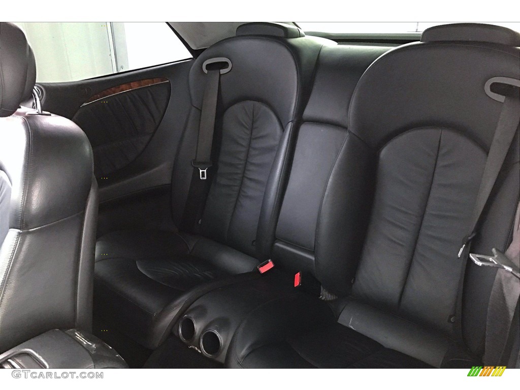 2009 CLK 350 Cabriolet - Black / Black photo #20