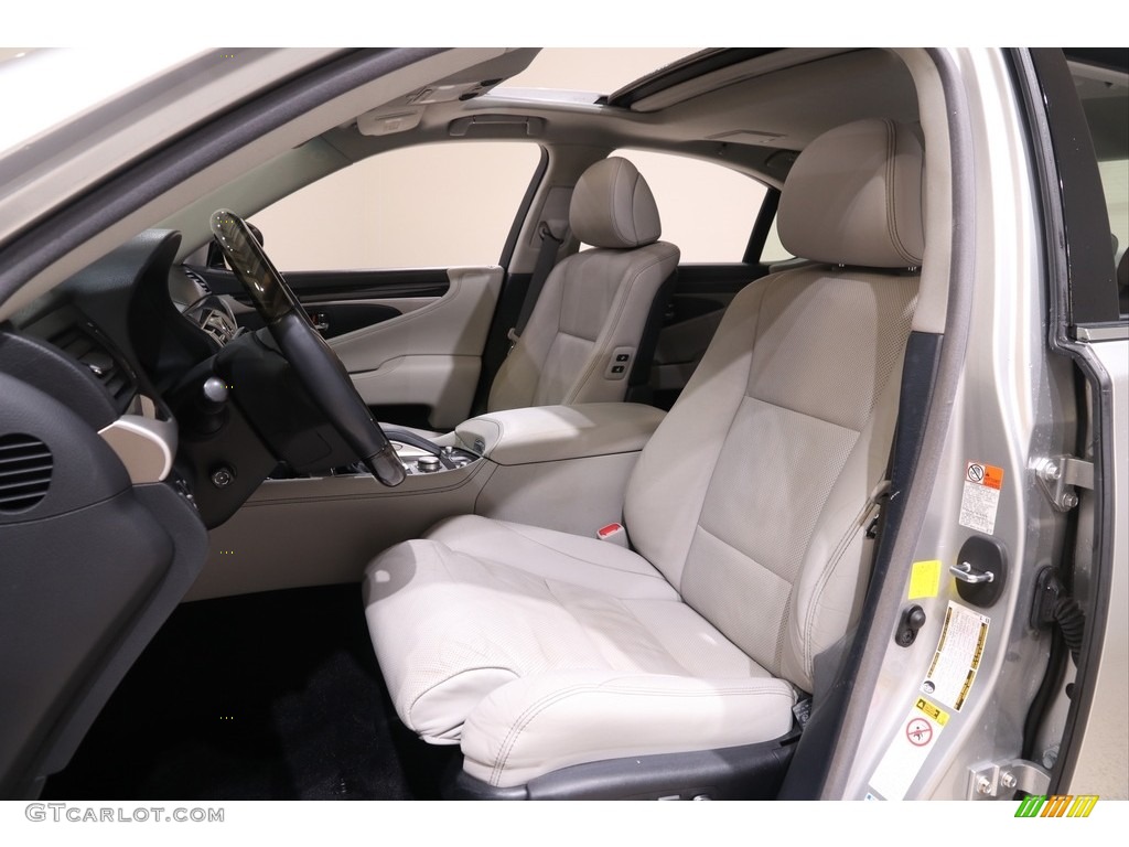 Light Gray Interior 2016 Lexus LS 460 AWD Photo #140898163