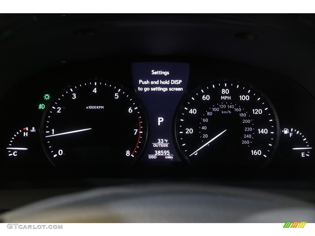 2016 Lexus LS 460 AWD Gauges Photo #140898224