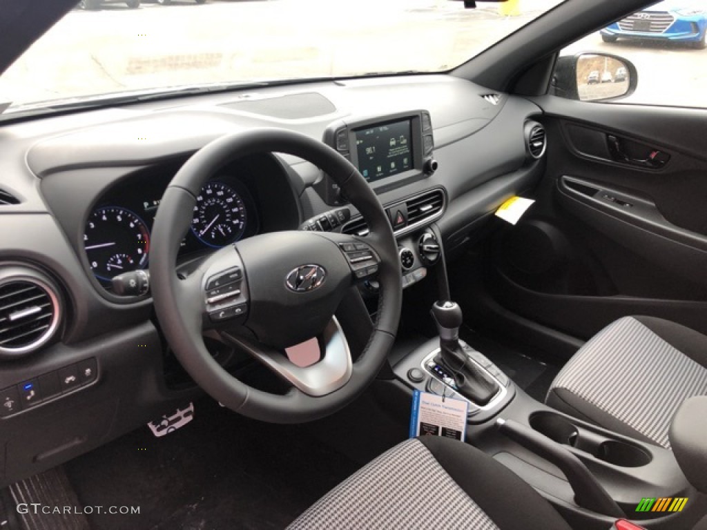 2021 Hyundai Kona Night AWD Interior Color Photos