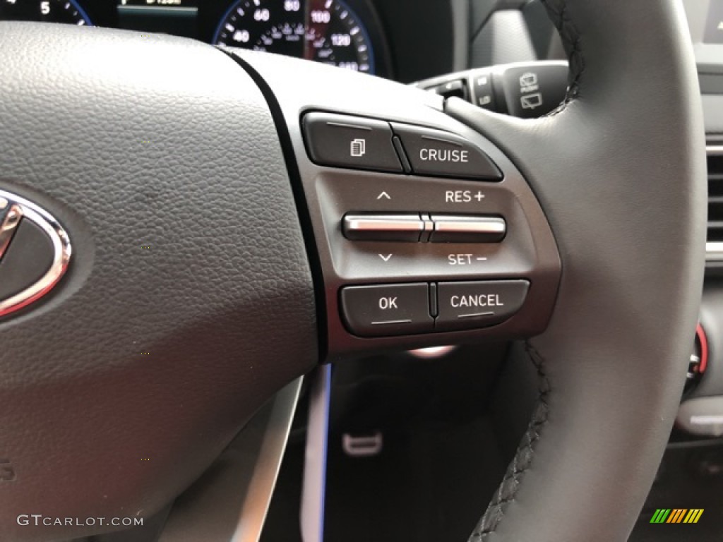 2021 Hyundai Kona Night AWD Steering Wheel Photos