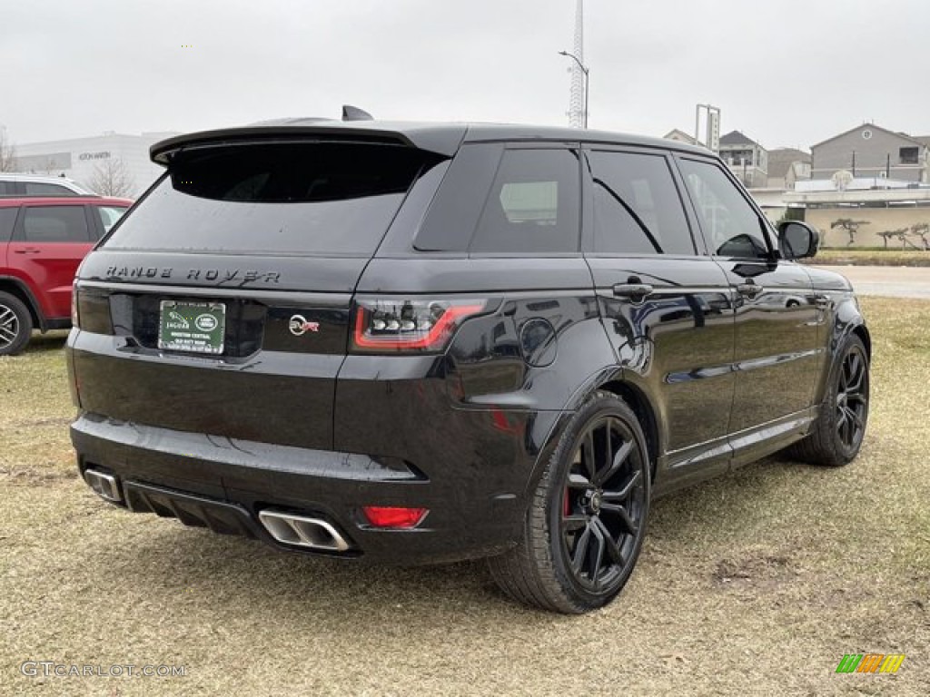 2021 Range Rover Sport SVR Carbon Edition - Santorini Black Metallic / Ebony photo #3