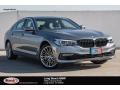 Bluestone Metallic 2018 BMW 5 Series 540i Sedan