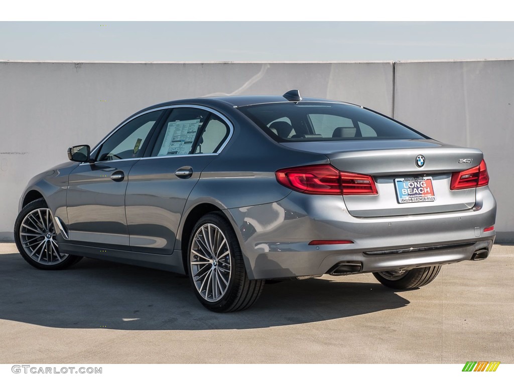 2018 5 Series 540i Sedan - Bluestone Metallic / Black photo #3