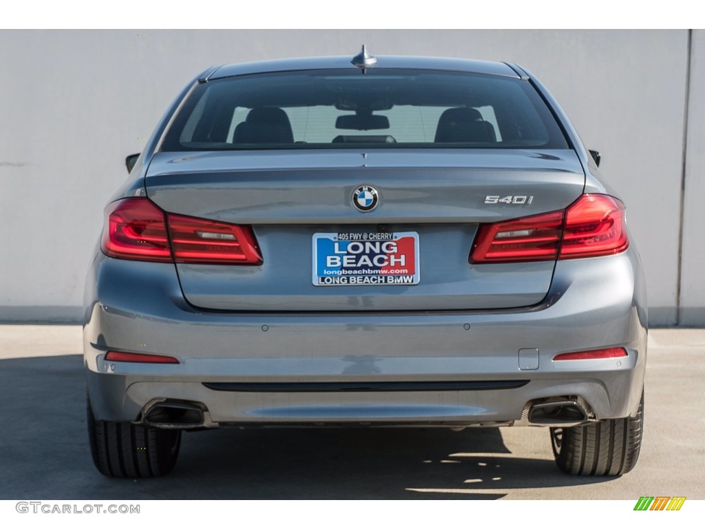 2018 5 Series 540i Sedan - Bluestone Metallic / Black photo #4
