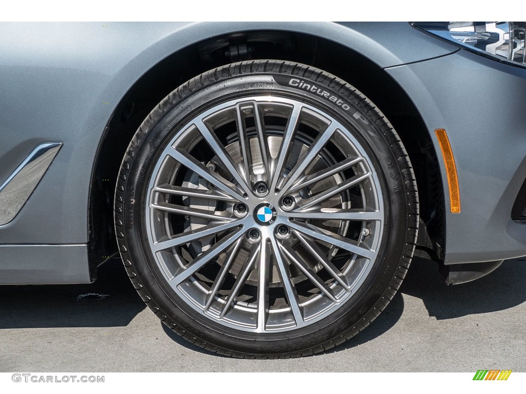 2018 5 Series 540i Sedan - Bluestone Metallic / Black photo #9