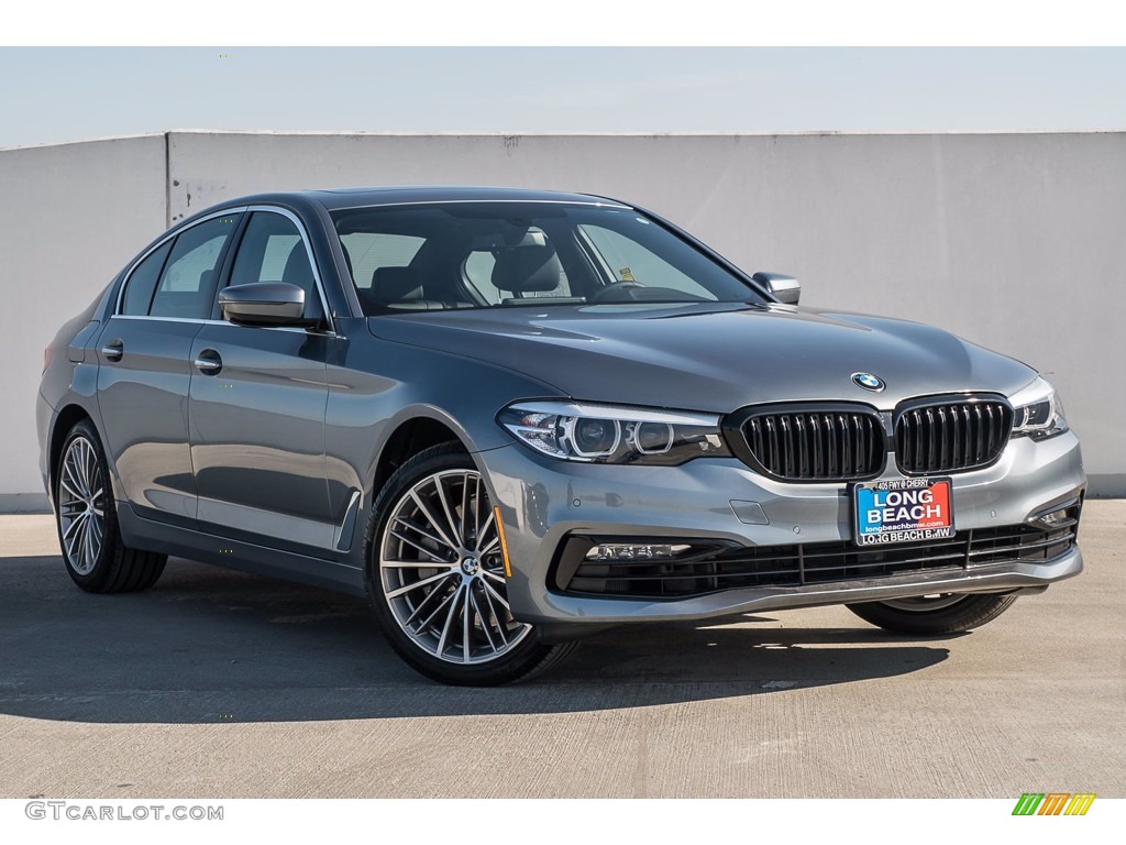 2018 5 Series 540i Sedan - Bluestone Metallic / Black photo #12