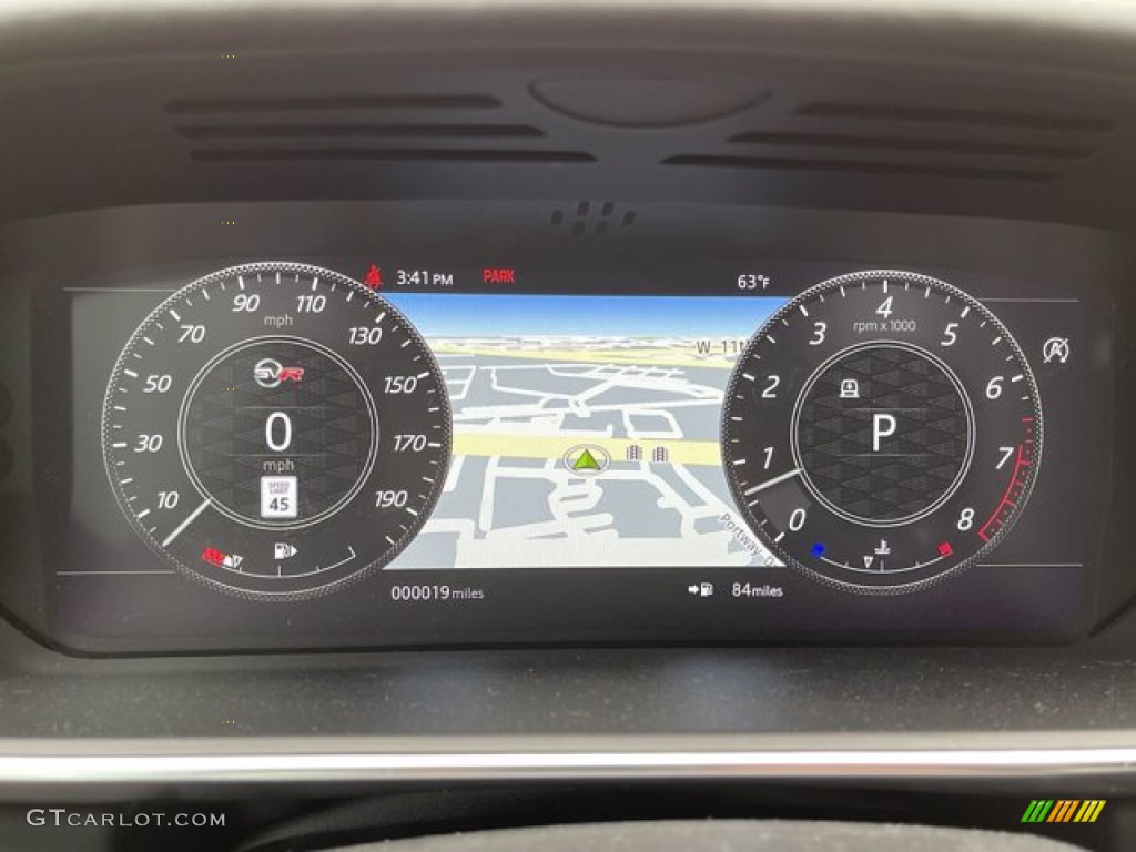 2021 Land Rover Range Rover Sport SVR Carbon Edition Gauges Photo #140899960