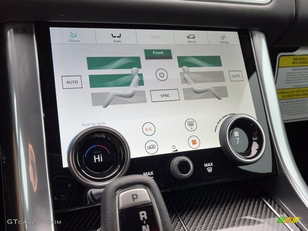 2021 Land Rover Range Rover Sport SVR Carbon Edition Controls Photo #140900107