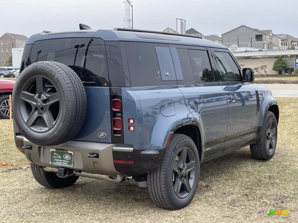 2021 Defender 110 X-Dynamic SE - Tasman Blue Metallic / Acorn photo #3