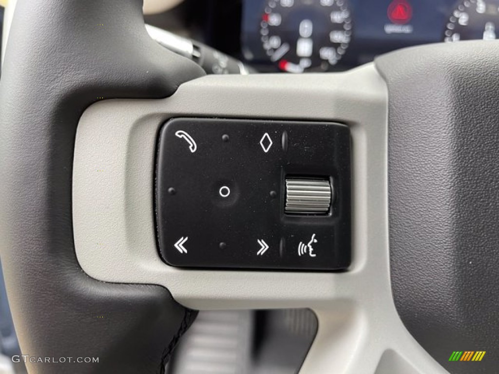 2021 Land Rover Defender 110 X-Dynamic SE Acorn Steering Wheel Photo #140900590