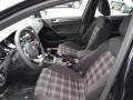 Titan Black Interior Photo for 2021 Volkswagen Golf GTI #140903193