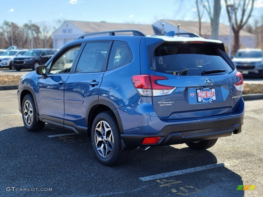 2021 Forester 2.5i Premium - Horizon Blue Pearl / Gray photo #4