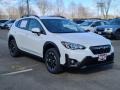 Crystal White Pearl 2021 Subaru Crosstrek Premium Exterior