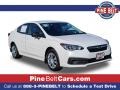 Crystal White Pearl - Impreza Sedan Photo No. 1