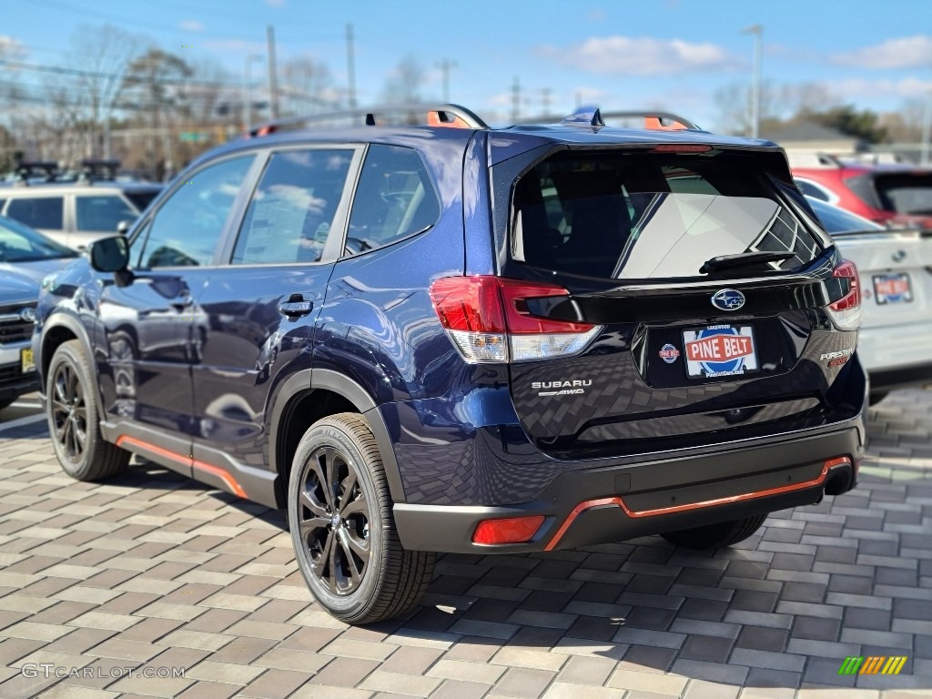 2021 Forester 2.5i Sport - Dark Blue Pearl / Gray photo #4