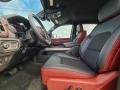 2021 Ram 1500 Red/Black Interior Front Seat Photo